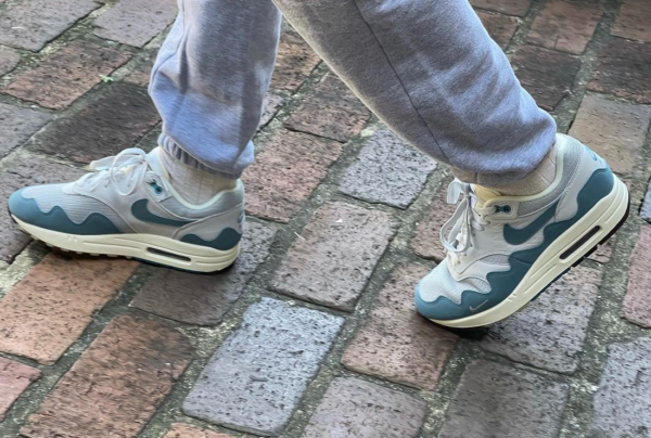 Giày Nike Patta x Air Max 1 'Noise Aqua' DH1348-004 - Ảnh 4