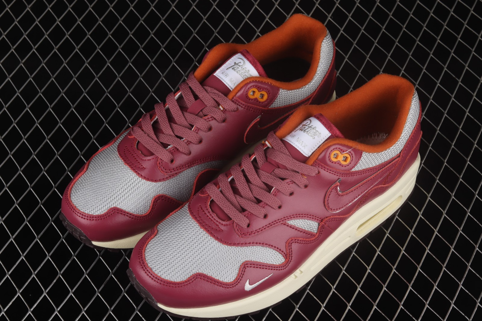 Giày Nike Patta x Air Max 1 'Rush Maroon' DO9549-001 - Ảnh 7