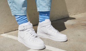 Giay Nike Air Force 1 Mid 'Triple White' DD9625-100
