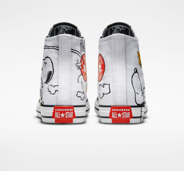 Giày Converse x Peanuts Chuck Taylor All Star High 'white' A01872C - Ảnh 3