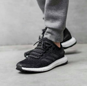 Alternative view of Giày Adidas PureBoost 'Oreo' B37775