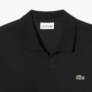 Ao Lacoste Open Collar Solid Polo 'Black' PH087E-53G-031
