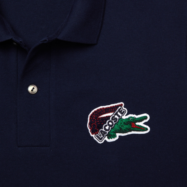 Ao Lacoste Organic Cotton Pique Polo 'Blue' PH1369-166