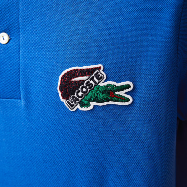 Ao Lacoste Holiday Organic Cotton Pique Polo 'Blue' PH1369-K1Q