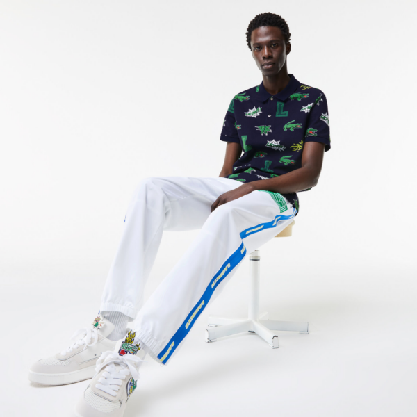 Ao Lacoste Holiday Regular Fit Crocodile Print 'Navy Blue' PH1464-QRN