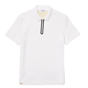 Áo Lacoste Men's Zippered Collar Regular Fit Reversible Piqué Polo PH1841-BRJ
