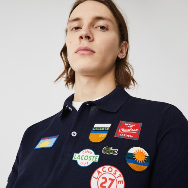 Áo Lacoste Chest Small Print SOUVENIR Polo PH1842-51G - Ảnh 2