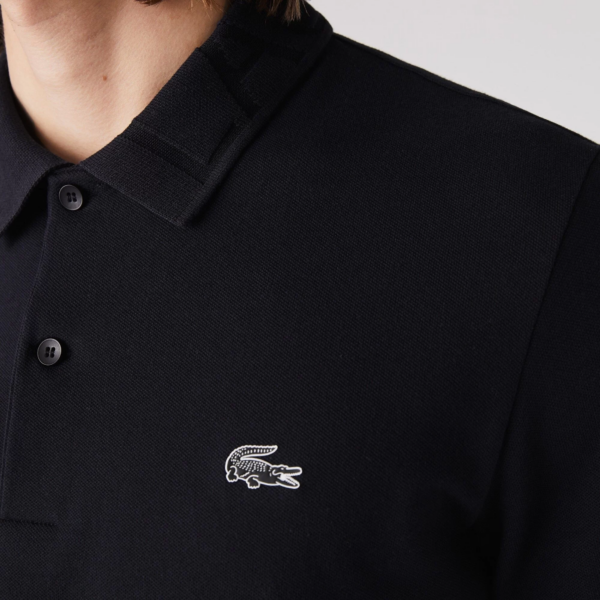 Áo Lacoste Men's Slim Fit Stretch Cotton Pique Polo Shirt PH1848-HDE - Ảnh 5