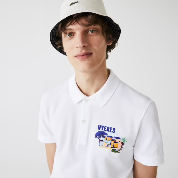 Áo Lacoste Chest Small Print SOUVENIR Polo PH1868-51G - Ảnh 2
