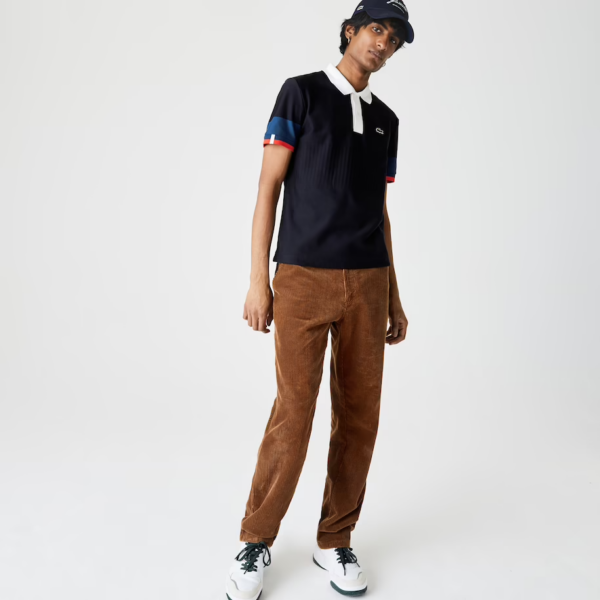 Áo Lacoste Made in France Regular Fit Polo Shirt PH1885-8BV - Ảnh 6