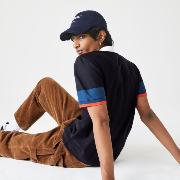 Áo Lacoste Made in France Regular Fit Polo Shirt PH1885-8BV - Ảnh 4