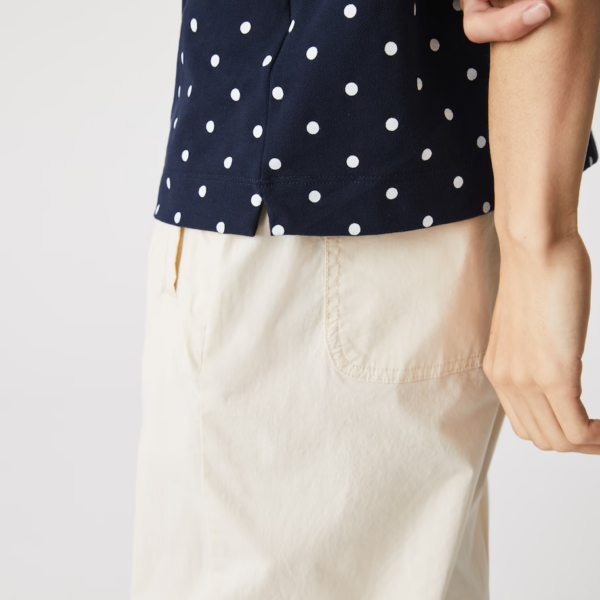 Áo Lacoste Men's Polka Dot Cotton Pique Polo PH2383-51G-525 - Ảnh 7