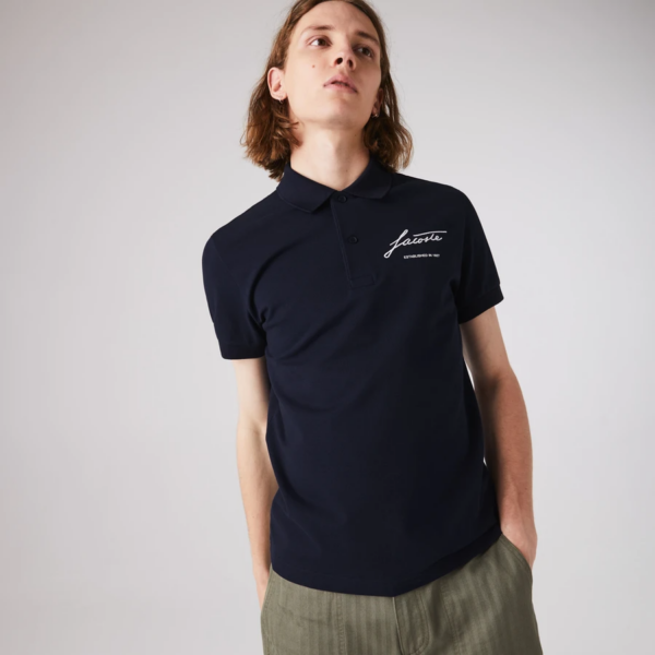 Áo Lacoste Men's Slim Fit Signature Polo Shirt PH3317-F20 - Ảnh 6