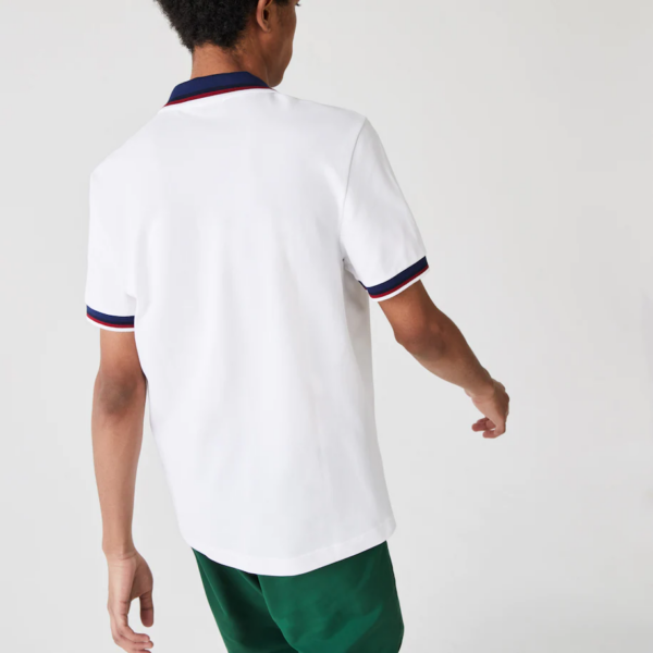 Áo Lacoste Men's Color Matching Polo PH3461-51G-001 - Ảnh 5