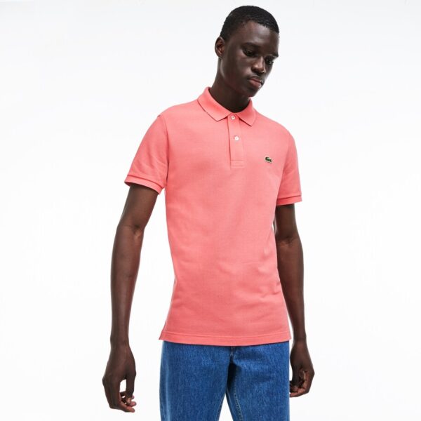 Áo Lacoste Polo Pique Cotton Pink PH4012-00-F9C - Ảnh 2