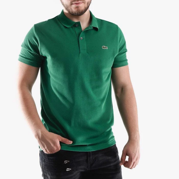 Áo Lacoste Erkek Polo Slim Fit Green PH4012-132 - Ảnh 4