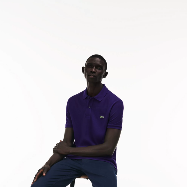 Áo Lacoste Men's Slim fit Polo Shirt in Petit Piqué PH4012-PFN - Ảnh 4