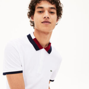 Alternative view of Áo Lacoste Men's Contrast Cotton Polo Shirt PH5095-TU8