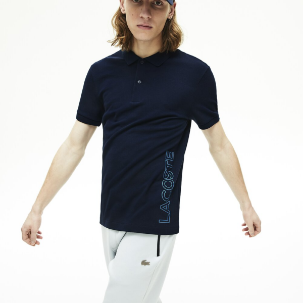 Áo Lacoste Men's Branded Cotton Polo Shirt PH5102-166 - Ảnh 4