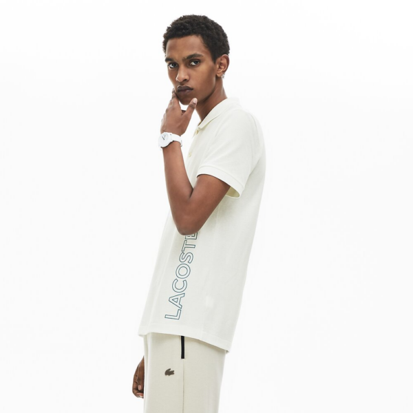 Áo Lacoste Men's Branded Cotton Polo Shirt PH5102-70V - Ảnh 5