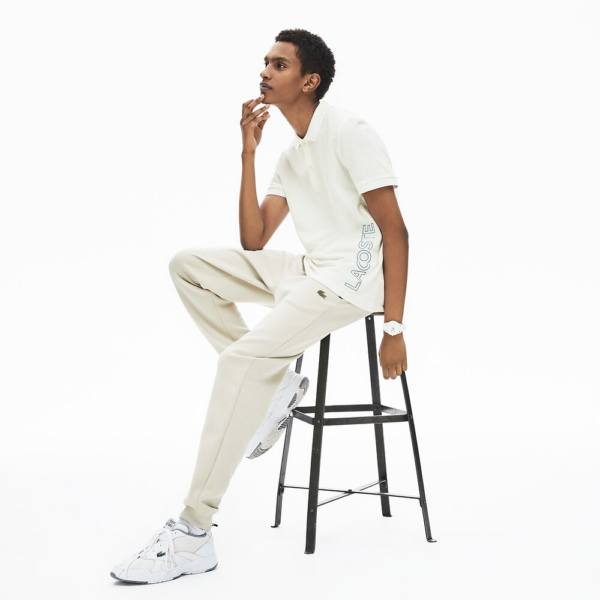 Áo Lacoste Men's Branded Cotton Polo Shirt PH5102-70V - Ảnh 3