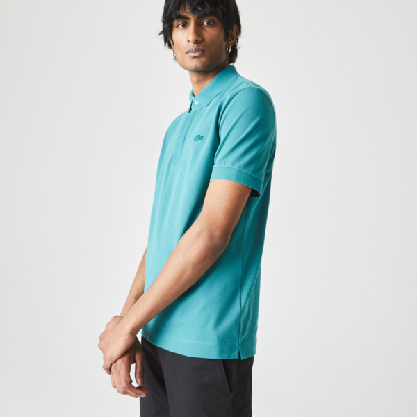 Ao Lacoste Paris Polo Regular Fit Stretch 'Blue' PH5522-F5T