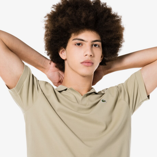 Áo Lacoste Men's Open Collar Short Sleeve Polo PH779E-51N-02S - Ảnh 7