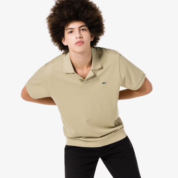 Áo Lacoste Men's Open Collar Short Sleeve Polo PH779E-51N-02S - Ảnh 3