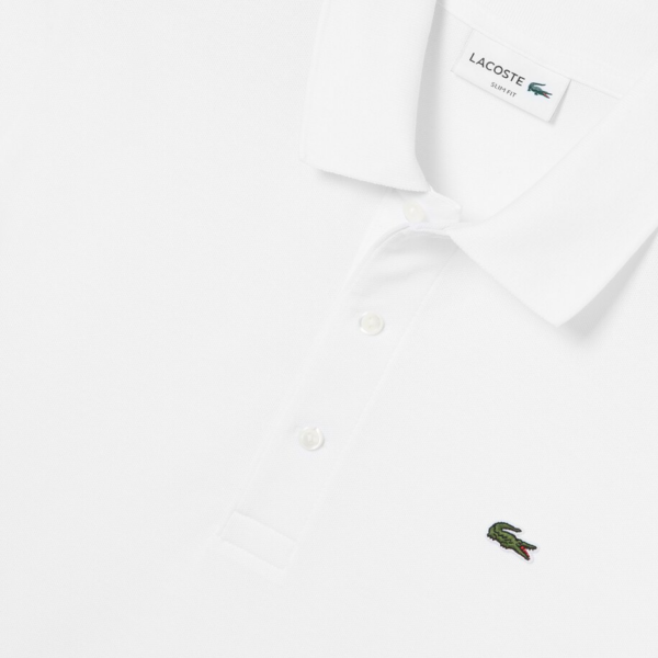 Áo Lacoste Basic Polo 'White' PH7937-51GT-001 - Ảnh 6