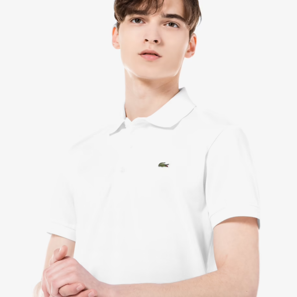 Áo Lacoste Basic Polo 'White' PH7937-51GT-001 - Ảnh 5