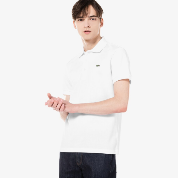 Áo Lacoste Basic Polo 'White' PH7937-51GT-001 - Ảnh 4