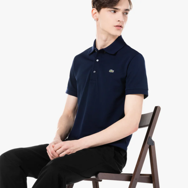 Áo Lacoste Basic Polo 'Navy' PH7937-51GT-166 - Ảnh 2