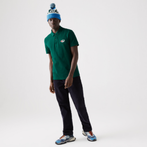 Ao Lacoste Regular Fit Crocodiles Organic 'Green' PH7965-00-3M2