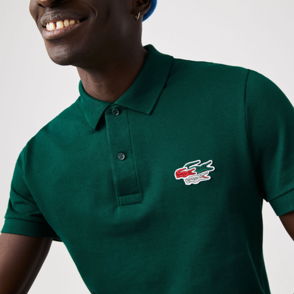 Ao Lacoste Regular Fit Crocodiles Organic 'Green' PH7965-00-3M2