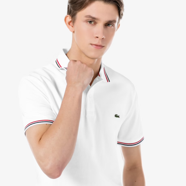 Áo Lacoste BBR Pin Color Short Sleeve Polo PH796E-51G-001 - Ảnh 7