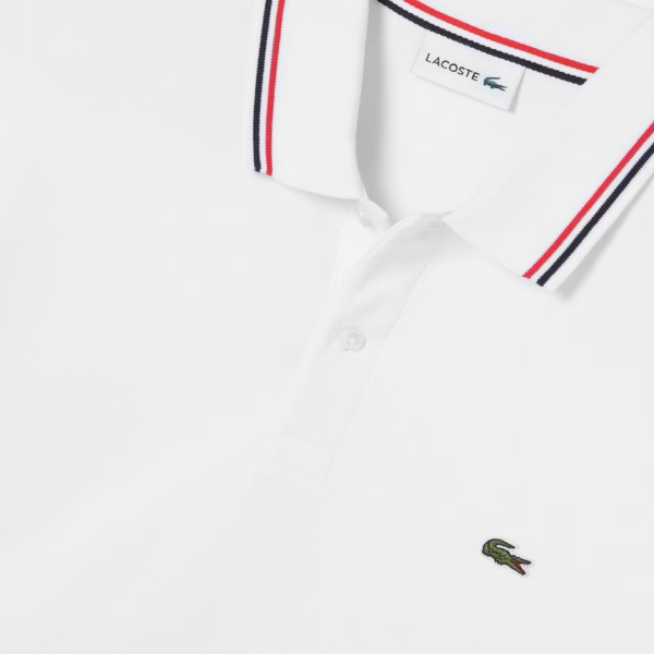 Áo Lacoste BBR Pin Color Short Sleeve Polo PH796E-51G-001 - Ảnh 5
