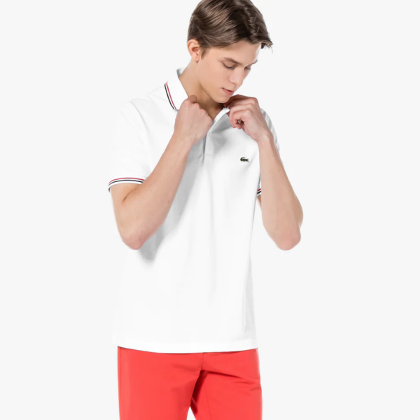 Áo Lacoste BBR Pin Color Short Sleeve Polo PH796E-51G-001 - Ảnh 4