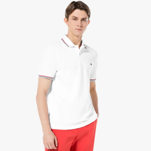 Áo Lacoste BBR Pin Color Short Sleeve Polo PH796E-51G-001 - Ảnh 3