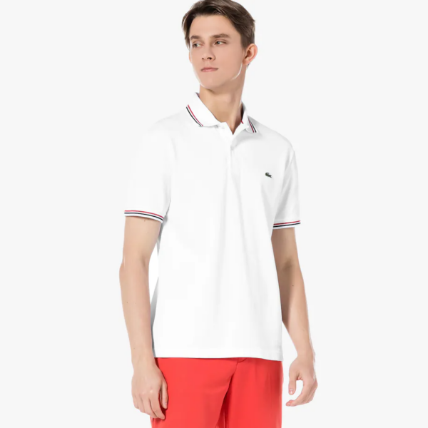 Áo Lacoste BBR Pin Color Short Sleeve Polo PH796E-51G-001 - Ảnh 2