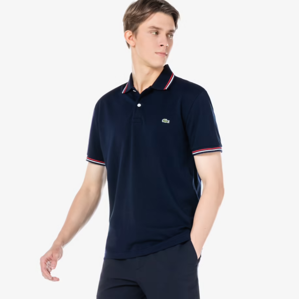 Áo Lacoste BBR Pin Color Short Sleeve Polo PH796E-51G-166 - Ảnh 7