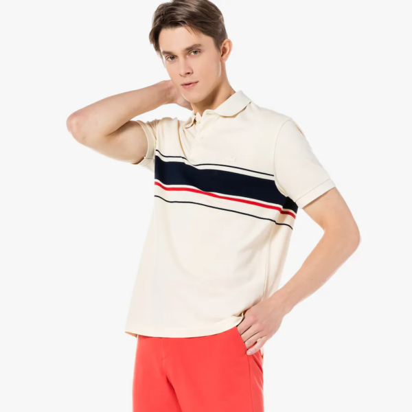 Áo Lacoste Men's Bold Pinstripe Polo PH797E-51G-056 - Ảnh 2