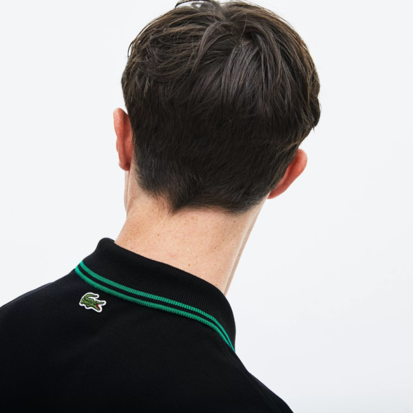 Áo Lacoste Slim Fit Cotton Pique Polo 'Diamond Badge' - Ảnh 5