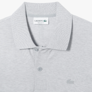Ao Lacoste Breathable Cotton Pique Polo Shirt 'Gray' PH8361-53G-CCA