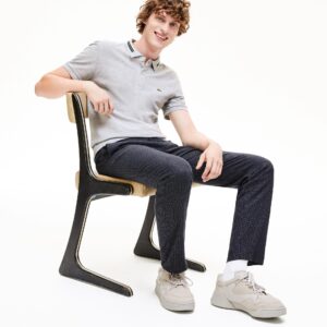 Alternative view of Áo Lacoste Polo Pique Cotton Grey CCA PH8522-51-CCA