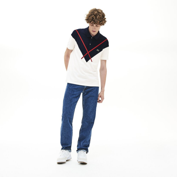 Áo Lacoste MEN'S MADE IN FRANCE REG FIT POLO PH8532-2J1 - Ảnh 3
