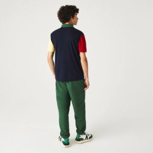 Ao Lacoste Colorblock Cotton Petit Pique 'Navy Blue Red' PH9536-821