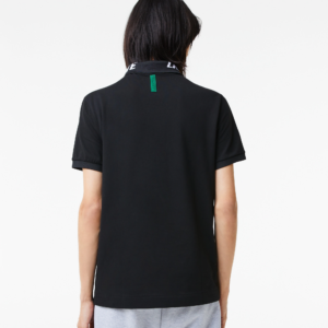 Ao Lacoste Slim Fit Logo Stretch Pique Polo 'Black' PH9642-53G-031