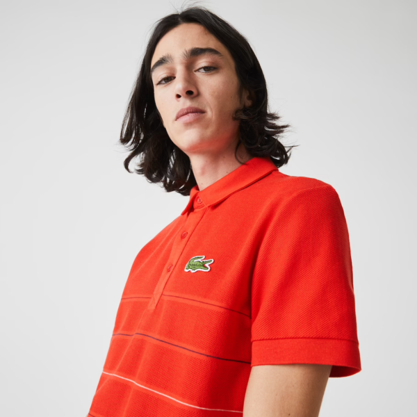 Áo Lacoste Men's MIF Chest 3 cPColor Polo PH9710-51G-GYW - Ảnh 4