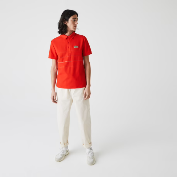Áo Lacoste Men's MIF Chest 3 cPColor Polo PH9710-51G-GYW - Ảnh 2