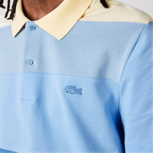 Alternative view of Áo Lacoste Gradient Color Block Polo Blue PH9719-51G